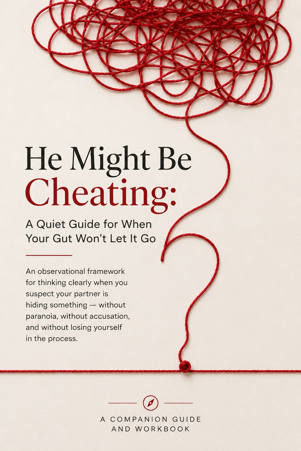 He Might Be Cheating guide — cover